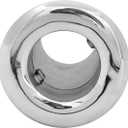 Stainless Steel 316 Durable Combo Stainless Steel Thru-Hull Fitting w/Nut with Custom Gasket Boat Plumbing Fittings for Boats, Yachts, Marine