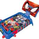 LEXiBOOK Marvel Spider-Man, Table Electronic Pinball, Action and Reflex Game for Children and familiy, LCD Screen, Light and Sound Effects, Blue/red, JG610SP