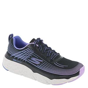 Skechers Women's Max Cushioning Elite Galaxy Burst Sneaker, Black/Purple, 9