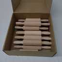 24 Pack Wood Small Rolling Pin for Kids, 7.9 Inch Kids Rolling Pin for Home Kitchen (24)