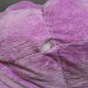 ECR4Kids SoftZone Flower Cozy Cushion, Floor Pillow, Bright Purple