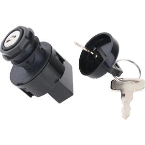 Ignition Key Switch 3 Position 6 Pins for 2001-2018 Polaris Ranger, RZR, Sportsman,170 300 325 400 425 450 500 550 570 600 700 800 850 900 1000 4,XP,X2,Crew,EV,HD,S Replace 4011002 4012165 4010390