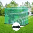 Crop Cage Plant Protection Tent 6.5 x 10 x 6.5 Feet, Easy to Install Protection Garden Cages, Crop Cages with Storage Bag Suitable for Garden Patio Lawn