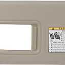 Sun Visor Fit for 2004-2007 Toyota Highlander Left Driver Side Without Light Replace #7432048260A0 Beige