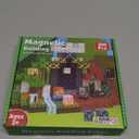 APUNOL 200PCS 0.8in Magnetic Blocks - Magnet Toys for Kids, Magnetic Building Blocks Cubes, Stacking Magnets, STEM Learning Toys Birthday Gifts for Toddlers, Boys and Girls Age 3+ Years Old