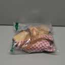 STYLER Latex Old Witch Mask with Scarf and Hair Halloween Scary Women's Face Mask