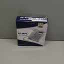 lINE Desk Telephone with Caller ID Display, for Home and Office, Black