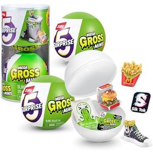1 Surprise Mega Gross Minis by ZURU Boys Mystery Collectible Minis Brands Parody, Toys for Boys and Girls 3+, Halloween Toy