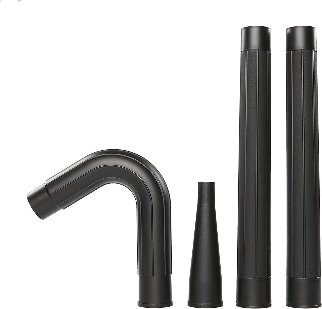 CRAFTSMAN CMXZVBE38640 2-1/2 in. Gutter Cleaning Wet Dry Vac Attachment Kit, Industrial-Grade Shop Vacuum Accessory for Cleaning or Blowing Debris from Gutters, Fits 2-1/2 in. Hose Diameter