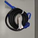 Kanayu 15 FT 30 Amp Generator Cord and Pre-Drilled Power Inlet Box Compatible with NEMA TT-30P to L14-30R, 3 Prong to 4 Prong Generator Plug Adapter, RV to House Inlet Box, STW 10 AWG, ETL Listed