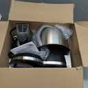 Hamilton Beach Classic Stand and Hand Mixer, 4 Quarts, 6 Speeds with QuickBurst, Bowl Rest, 290 Watts Peak Power, Black and Stainless