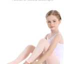 Girls Women Dance Ballet Tights Transition Leggings Ultra Soft Convertible Tights for Students (Toddler/Kids/Adult)