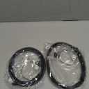 2 Sets Offline Feeder Connection Pack with Saddle Clamp Chlorinator Feeder Hose Tubing Parts with 2 Sets Check Valve Control Valve for CL200 CL220 Offline Replacement