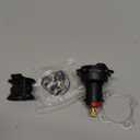 GP876851 Mixer Cap and Pressure-Balancing Unit Kit,Compatible with Kohler Shower Valves K-304 and K-11748 Platforms Include GP800820 and GP77759,Black