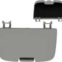 NOVAPARTS Overhead Console Sunglass Holder for 2002-2007 Ford F250 F350 F450 F550 Super Duty Pickup Truck w/Out Sunroof, Roof Sunglass Storage Box Lid 2C3Z-7811586-BAB 2C3Z7811586BAB (Gray)