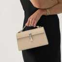 Clutch Purses for Women - Small Purse Top Handle - Evening Bag - Adjustable Crossbody Handbag - Trendy PU Leather