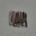 Vesici 12 Pieces Mini Serving Tongs 5 Inch Small Tongs Serving Utensils, Ice Pincers Mini Sugar Pincers, Small Pliers for Appetizers, Tea Party, Coffee Bar, Desserts (Rose Gold)