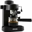 IMUSA USA GAU-18202 4 Cup Espresso/Cappuccino Maker, 120 volts, Black