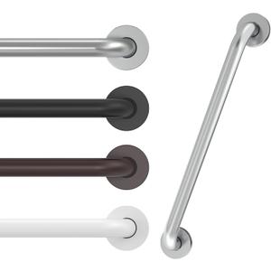 16 Inch Grab Bars for Wall Brush Nickel, Safety Shower Grab Bars for Seniors Elderly Handicapped, Handicap Grab Bars for Shower with Concealed Screws, Tesuchan