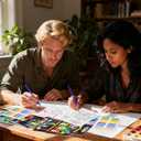 2 x HABDJILTY 12PCS Christmas Nativity Watercolor Coloring Books Bulk Religious Christian Sunday School Bible Class Gifts Xmas Activity Drawing Book for Winter Rewards Holiday Party Supplies