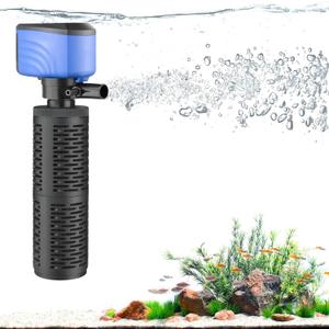 50-150 Gallon Submersible Aquarium Filter, Internel Fish Tank Filters for Large Tanks, Whisper Turtle Tank Filter for Small Pond, Saltwater & Freshwater