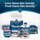 Blue Buffalo Tastefuls Pures Variety Pack, Natural Cat Food Complement, Resealable Twist Cap Pouches, Chicken and Tuna, 3-oz (12 Count, 6 of Each Flavor) (EXP 08/07/26)