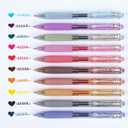 WRITECH Retractable Gel Pens Quick Dry Ink Pens 0.5mm Bullet Multicolor For Journaling, Drawing, Doodling, and Notetaking (Multicolor)