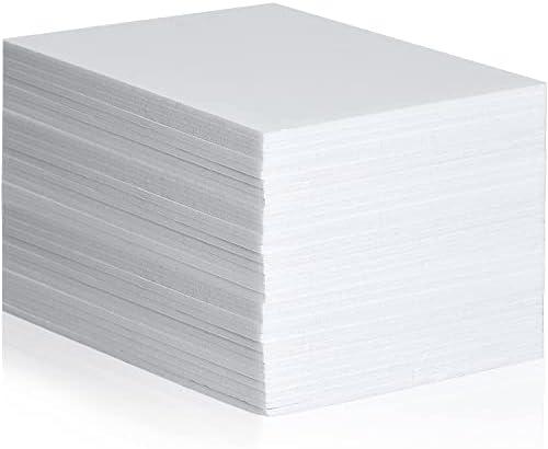 30Pcs Foam Board 10" x 8" White Poster Board 3/16" Thick Foam Core Backing Board White Mat Boards for Projects Art Presentations Crafts Display Favors