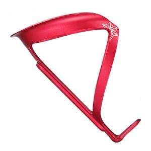 Supacaz Bottle Cage - Fly Cage Limited (Aluminum) - Red- Cycling Bottle Holder