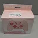 Kuitmor Pink Switch Controller,Hello Kitty Hall Effect Controllers Wireless for Switch 2/1/OLED/Lite,PC,Android,iOS, Bluetooth + Wired + 2.4G Receiver (Sold Separately),1000mAh Battery,6-Axis Gyro,Dual Vibration,RGB Breathing Light