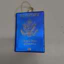 Glass Passport Ornament