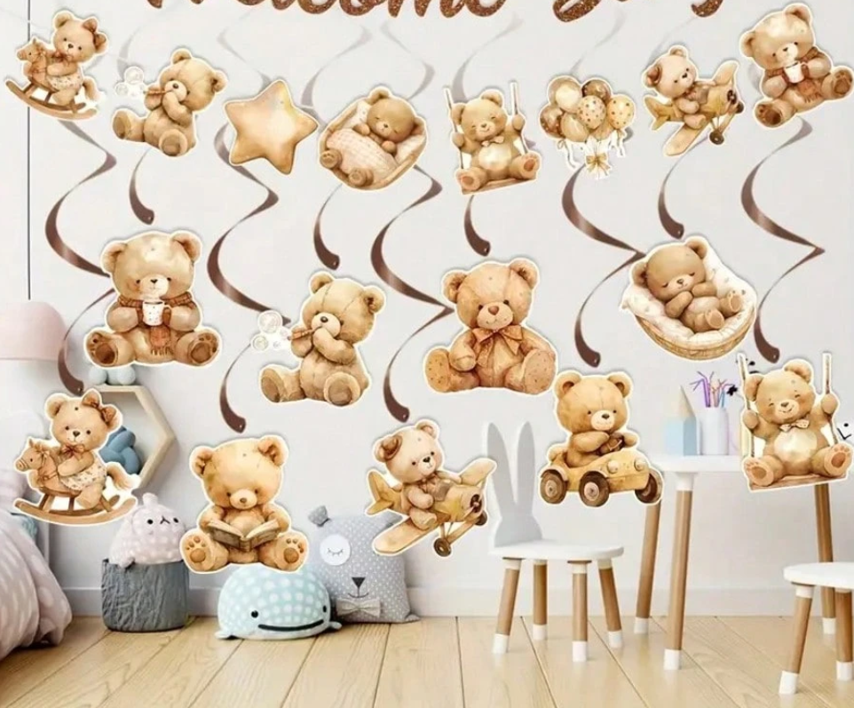 BABY SHOWER DECORATIONS, Bear