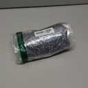 CT CRAFT LLC Sparkling Glitter Mesh Wired Ribbon 6" x 10 Yards Black for Christmas Home Decor Bow Gift Wrapping DIY Crafts Wreath