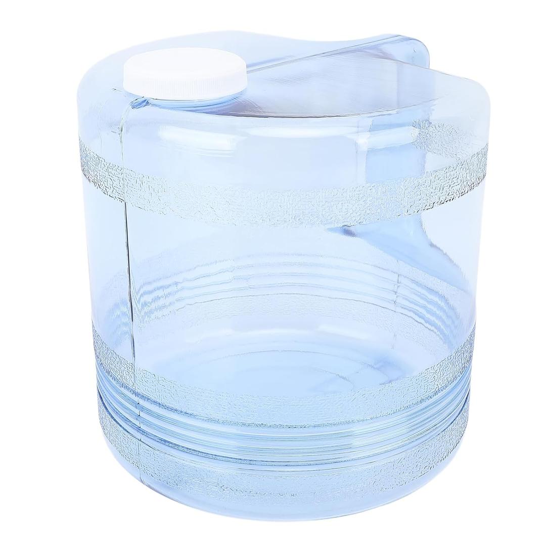 1 Gallon 4L Distilled Water Container, Replacement Distilled Water Jug for Countertop Water Distiller Machine, Home Beauty Plastic Carafe Bottle(1,Blue)
