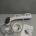 Hot and Cold Bidet Attachment for Toilet, Ultra-Slim Bidet Attachment Warm Water, Non-Electric Adjustable Pressure Self Cleaning Sprayer Nozzle Control for Posterior, Feminine Wash