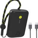 Nimble Champ Portable Charger, 10,000mAh Power Bank Fast Charging, 20W Dual USB-C Battery Pack with Cable, Travel Essential Power Bank for iPhone Laptops Galaxy Tablet Pixel iPad Macbook Kindle Airpod