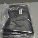 NLQR Front Driver Or Passenger Side Bottom Replacement Perforated Leather Seat Cover Ebony Black #194 196 197 Compatible with Cadillac Escalade EXT ESV AWD 2007 2008 2009 2010 2011 2012 2013 2014