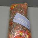 Alupssuc 20 Bundles Artificial Fall Flowers for Outdoors Decoration, Faux Pansies Fake Mums Flowers Plants, UV Resistant No Fade Realistic Silk Pansy for Porch Planter Garden Patio Yard, Autumn Orange