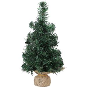 12 Inch Tabletop Christmas Tree Mini Christmas Tree Small Christmas Tree Artificial Christmas Tree with Wood Base for Holiday Home Indoor DIY Christmas Decoration