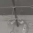 Cocktail Tree Stand, Metal Drink Tower, 3 Tier, 12 Holders For Champagne  (Silver)