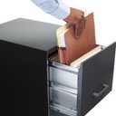 Amazon Basics Expanding File Folder Organizer with Pockets, Letter Size, 3.5-Inch Expansion, 25-Pack, 9.5 x 11.75 Inches, Brown