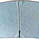 KFALUNTOR Car Sunshade Privacy Thick Sun Shade Fit for Tesla Model 3 Y X S Side Window Sunshade Front Rear Windshield Skylight Blind(MS Front Windshield)