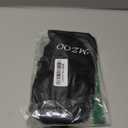 MZOO Luxury Sleep Eye Mask for Side Sleeper Men Women, Zero Eye Pressure 3D Sleeping Mask, Light Blocking Patented Design Night Blindfold, Soft Eye Shade Cover for Travel, Black