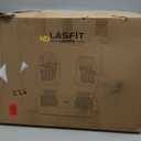 LASFIT Floor Mats & Backrest Mats & Cargo Mat for Hyundai Palisade 7/8 Seats 2026 (Only Fit Gas), All Weather TPE Custom Fit Floor Liners for Palisade Full Set Car Mats Accessories, Black