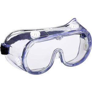 keebomed Chemical Splash/Impact Safety Goggle, Soft, Adjustable 1 -Pack. Anti-Fog Protection, Clear Lens, Wide-Vision, Adjustable Chemical Splash Eye Protection Soft Lightweight Eyewear