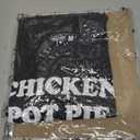 Mens Chicken Pot Pie 3 of My Favorite Things Funny Sarcastic T Shirt (Black, M)