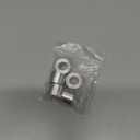 uxcell 5pcs Aluminum Spacer 3/8" Bore x 3/4" OD x 1/2" Length Screw Standoff Bushing Plain Finish Round Metal Spacer for 3/8 ID Screws Bolts and Rods