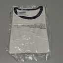 ZDC Boys Short Sleeve T Shirts 2026 Kids Summer Crewneck Color Block Tops Fashion Tees 5-14 Years White