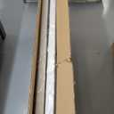 BestOffice 8FT Picnic Table Folding Table Camping Table Plastic Table Fold Up Table Lock for Party Event,White