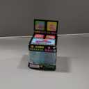 Christmas Santa Claus Squishy Fidget Toy, Squishy Cube with Santa Claus & Snowflake Design, Tactile Anxiety Relief Desk Fidget for Adults, Glow in The Dark, Festive Holiday Stocking Stuffer Gift